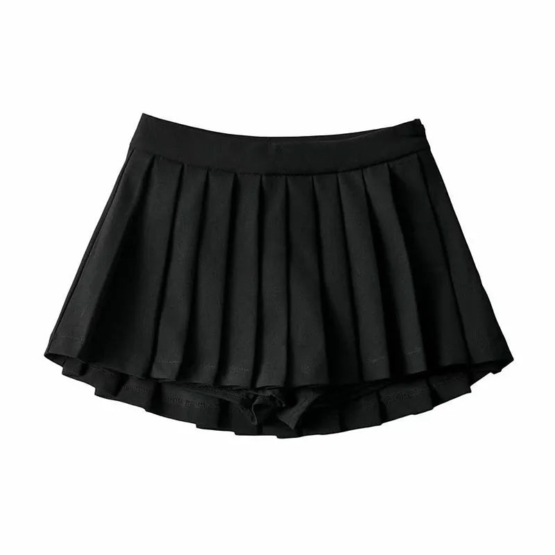 Pleated Mini Skirts