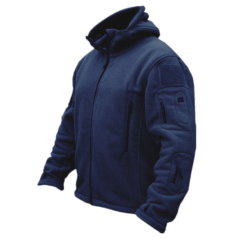 Men Casual Fleece Jacket 