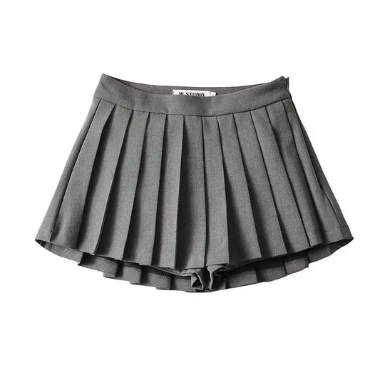 Pleated Mini Skirts