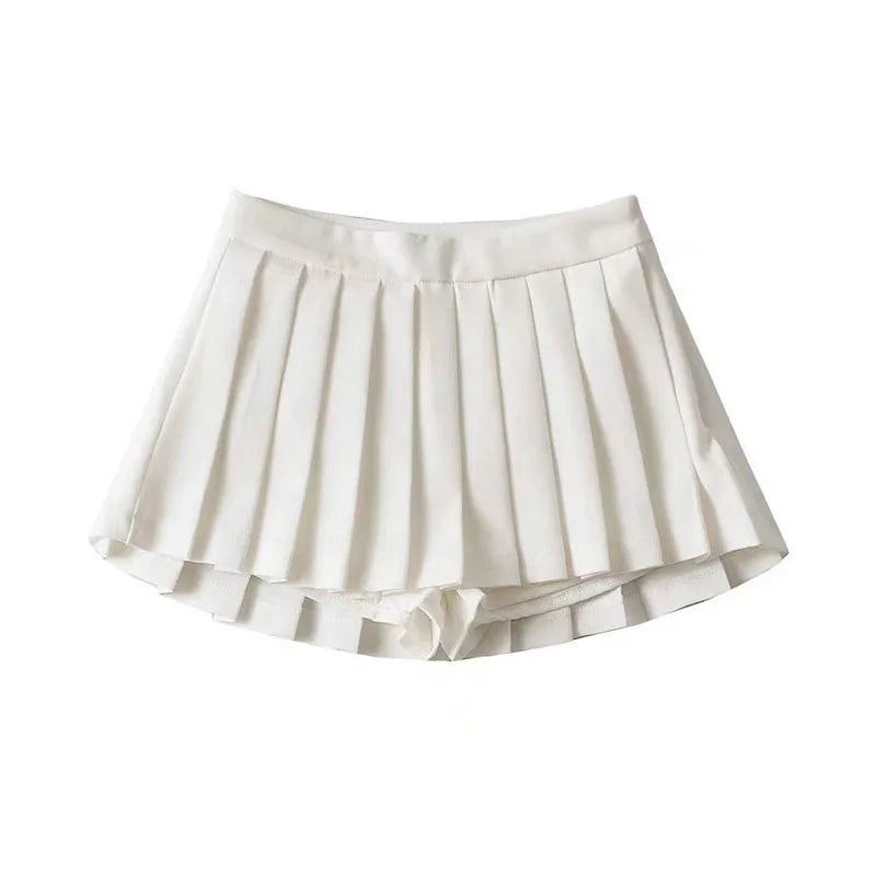 Pleated Mini Skirts